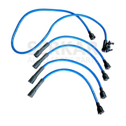 R9 BUJİ KABLOSU TAKIM PERFORMANS MAVİ